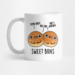 Sweet Buns Cute Baking Pun Mug